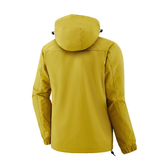 【新款DNY】大依优型大码三合一冲锋衣加绒保暖两件套内胆可拆防风防水户外加肥加大号外套男士上衣 商品图10