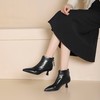 westory2024年秋冬新款优雅风中高跟百搭短靴切尔西W24DS84431 商品缩略图1