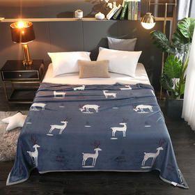 【一物多用！法兰绒毛毯】珊瑚绒开业活动礼品毛毯纯素色毯子童毯宠物毯，适合贴身家居常备呵护每时每刻。ry