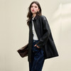 简约干练设计感翻领中长款皮外套女秋季高级感上衣V0043704 商品缩略图4