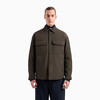 EMPORIO ARMANI 阿玛尼 男士柔软尼龙舒适衬衫夹克棉服 军绿色 6D1CN0 1NUBZ 05A6 商品缩略图1