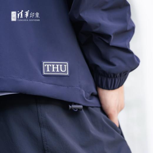 清华文创简约连帽外套 商品图7