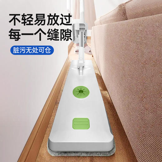 GRAREY免手洗平板拖把 自带除螨仓+刮水条+除毛刷 A-3777 商品图2