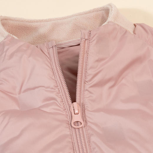 贝贝怡冬季儿童轻盈保暖羽绒服男女童时尚撞色外套ZB4DS001 商品图7