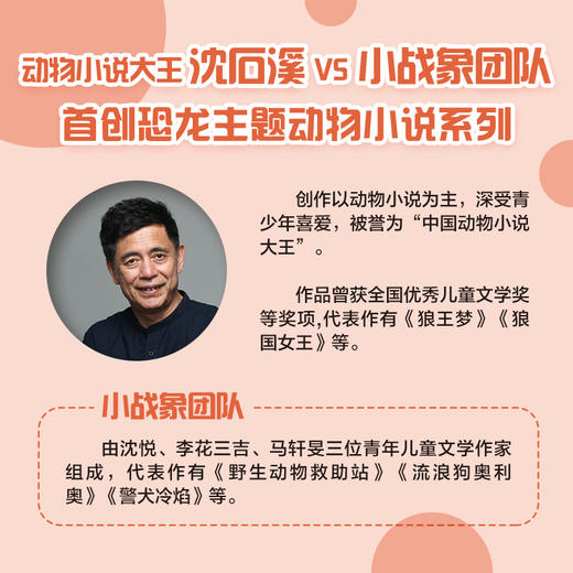 温情霸王龙 沈石溪 马轩旻/著  安徽 少年儿童出版社 商品图1