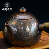 成都手作【李小毛铜壶】 复古原色  侧把古铜 非遗手工铜壶 整体锻打 四川礼物 商品缩略图5
