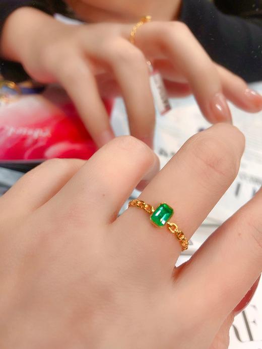 0.65克拉祖母绿戒指 商品图4