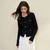 法式优雅气质小香风针织外套女圆领修身弹力上衣V3942695 商品缩略图2