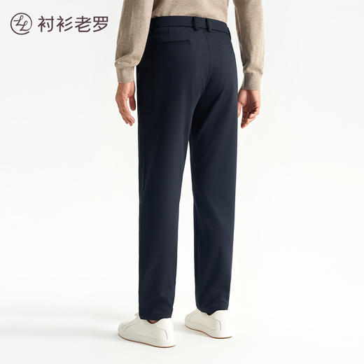 【轻旅系列】暖氧吧羊毛莱赛尔蓄热保暖总裁复合休闲裤249X0C802N 商品图3