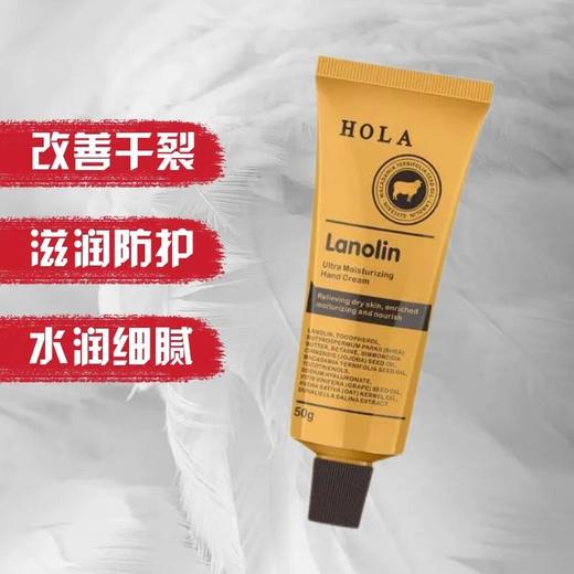 赫拉绵羊油倍润手霜50g/支 商品图0