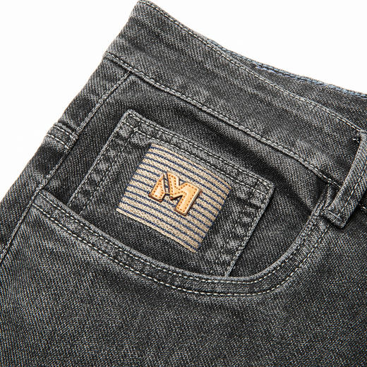 【新款DKP】大依优型大码锥形牛仔裤直筒长裤男舒适弹力休闲商务简约百搭加肥加大男装 商品图4