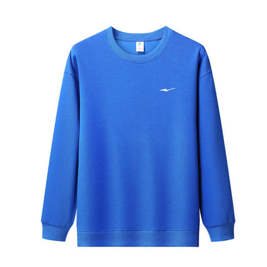 鸿星尔克春秋款纯棉圆领卫衣情侣款 商品图5