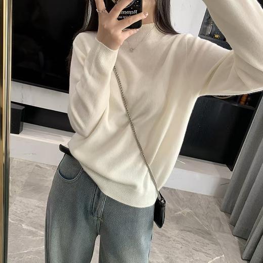 一体成衣无缝羊绒羊毛基础毛衫 商品图12