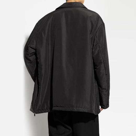 EMPORIO ARMANI 阿玛尼 男士拉链休闲棉服 黑色 6D1G7Q 1K74Z 0999 商品图2