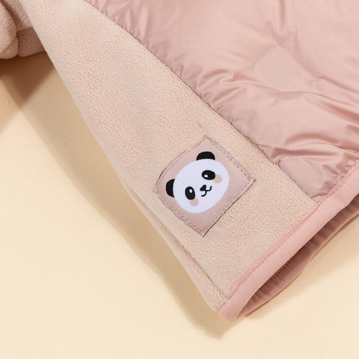 贝贝怡冬季儿童轻盈保暖羽绒服男女童时尚撞色外套ZB4DS001 商品图8