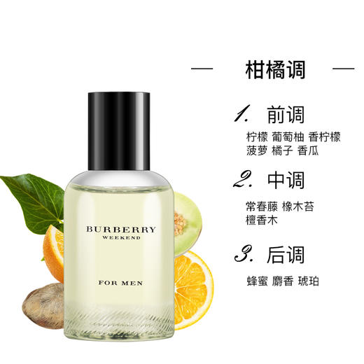 BURBERRY博柏利周末男士香水 商品图3