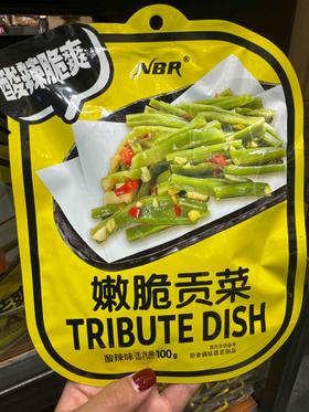 众星嫩脆贡菜酸辣味100g