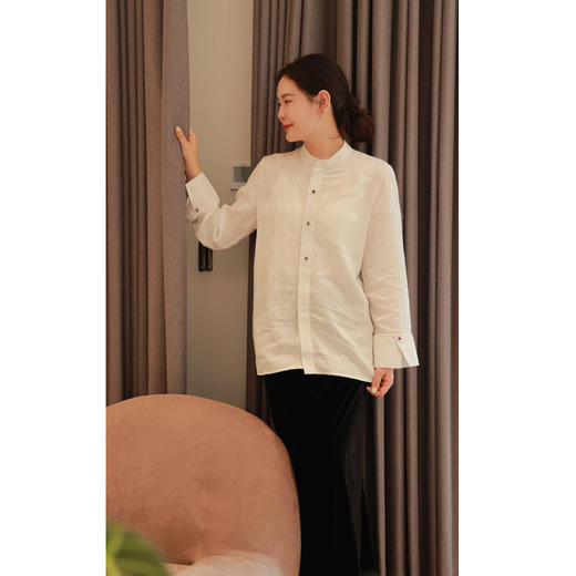 【2026东衣作】新中式衬衣（24810990扶摇） 商品图0