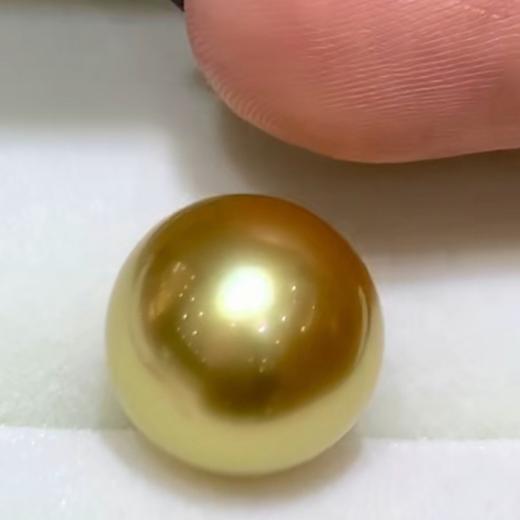 12mm南洋金珠裸珠 商品图0