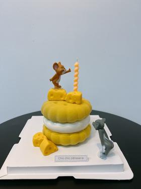 汤姆和杰瑞emoji蛋糕 | 昔果