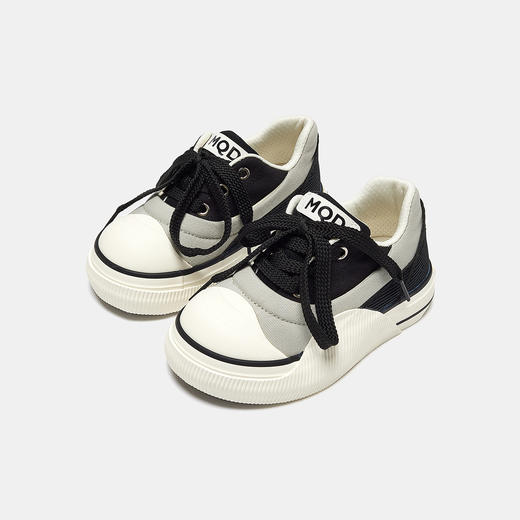 【ZY马骑顿】童鞋秋季时尚透气帆布鞋男童亲子儿童运动板鞋 商品图1