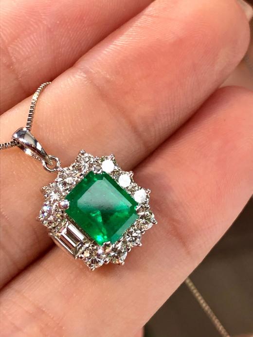 1.76克拉祖母绿项链 商品图2