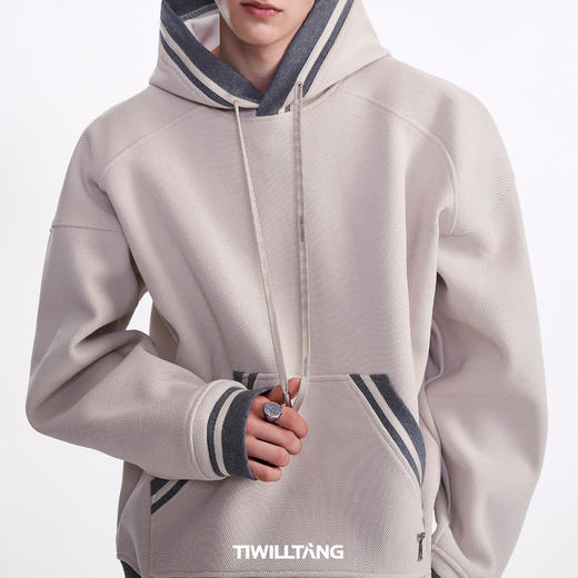 TIWILLTANG启世录“银荆芒棘”四芒星镜面戒指 商品图4