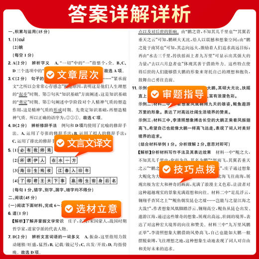 天利38套 2025吉林中考试题精选 语文 数学 英语 物理 化学 商品图8