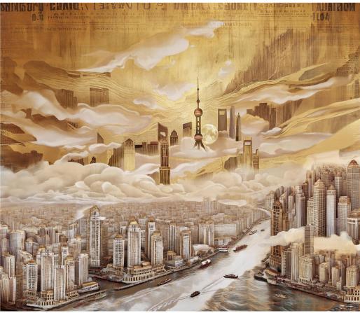 The Insane Artists 流金岁月 NO.8810/A 真丝 商品图0