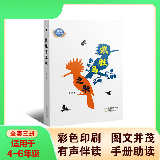 【套装】展翅三部曲·白鸽的远方 燕子谣 戴胜鸟之歌 鲁冰著 天津教育出版社 商品图4