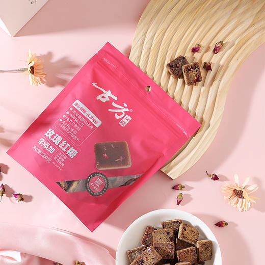 古方玫瑰红糖200g袋装便携 商品图0