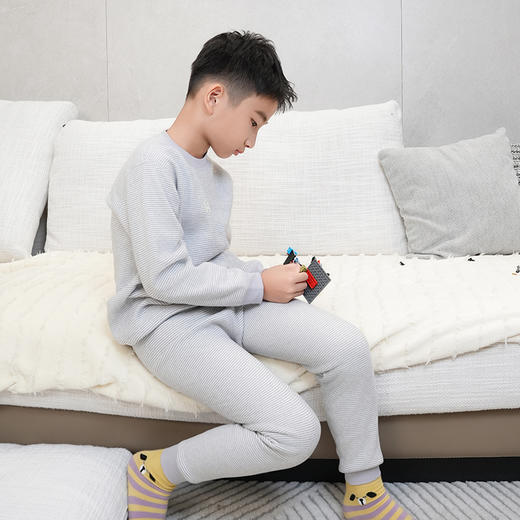 【59元1套，99元2套】秋冬长袖长裤套头家居套装--8243540 商品图1