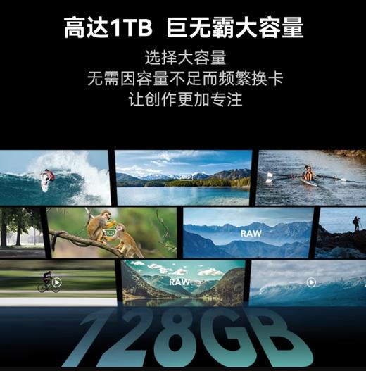 雷克沙CFexpress B型存储卡XQD升级版 尼康Z6/7R5内存卡 SILVER/GOLD 商品图5