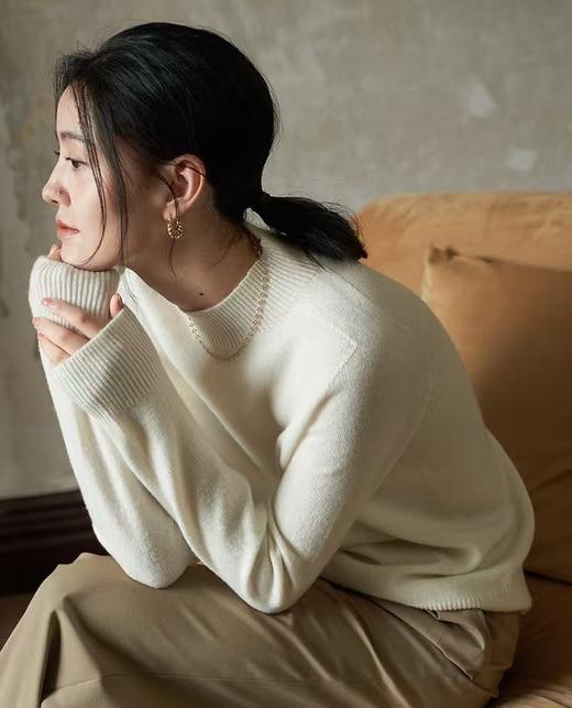 一体成衣无缝羊绒羊毛基础毛衫 商品图2