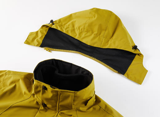 【新款DNY】大依优型大码三合一冲锋衣加绒保暖两件套内胆可拆防风防水户外加肥加大号外套男士上衣 商品图1