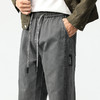 【100%棉】【新款DQ】大依优型大码松紧腰直筒休闲长裤男舒适休闲简约百搭加肥加大男装潮款 商品缩略图6