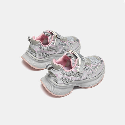 【ZY马骑顿】儿童运动鞋秋新品跑步鞋女童老爹鞋男童双网透气运动鞋 商品图2