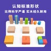 【赠16节数学动画】启蒙町数学早教启蒙实木早教积木 「从具象到抽象的数型结合」蒙氏平面立体教具 早教必入 商品缩略图1