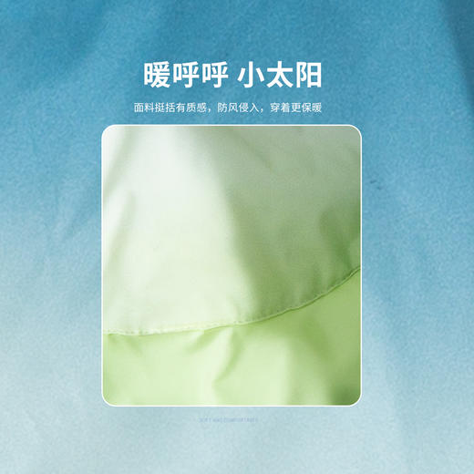 迪士尼秋冬新品男童厚实保暖棉服外套内搭羽绒内胆羽绒套装224DT0176 商品图4