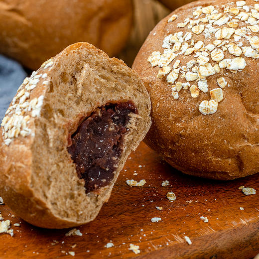 纯素全麦红豆餐包  核桃燕麦全麦欧包  椰蓉魔方吐司  无蛋奶  无防腐剂 商品图12