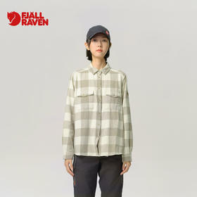 北极狐 女士格子衬衫 2024秋冬新款 双面磨毛长袖衬衣86999