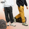 男女童全腰梭织夹裤厚裤子冬季新款安奈儿童装EM446571 商品缩略图1