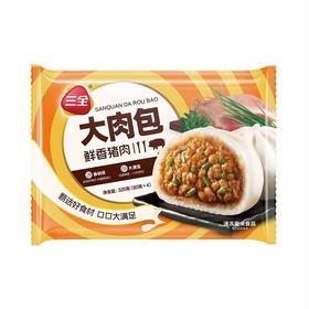 三全320g鲜香猪肉大包子