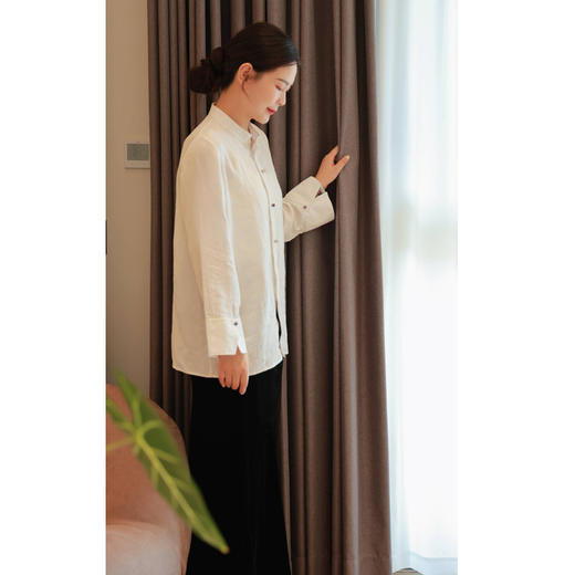 【2026东衣作】新中式衬衣（24810990扶摇） 商品图5
