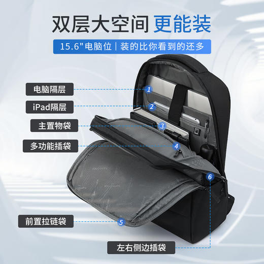 新秀丽  双肩包  TX5*09001 商品图1