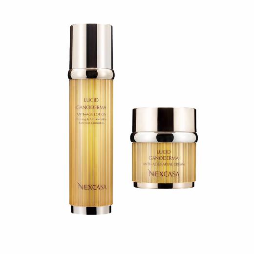 芮呵诗雅灵芝酵素冻龄乳+冻龄霜 商品图0