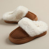 【美拉德色系】2025秋冬麂皮绒棉拖鞋室内情侣家居鞋保暖时尚毛拖鞋情侣款可外穿 商品缩略图0