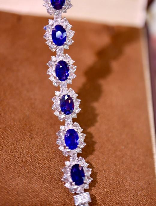 9.25克拉蓝宝石手链 商品图0