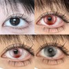 【预售】Ninamond·日抛  48两盒  108五盒  168十盒  哇塞！！一种很新的cosplay，好像眼睛里面在流血...万圣节限定！！国产0-800度<一盒2片> 商品缩略图0