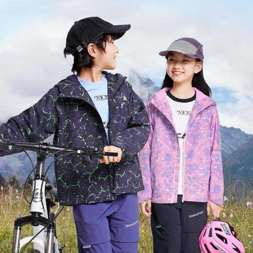 男童女童夹克外套秋季新款安奈儿童装EM435521 商品图2